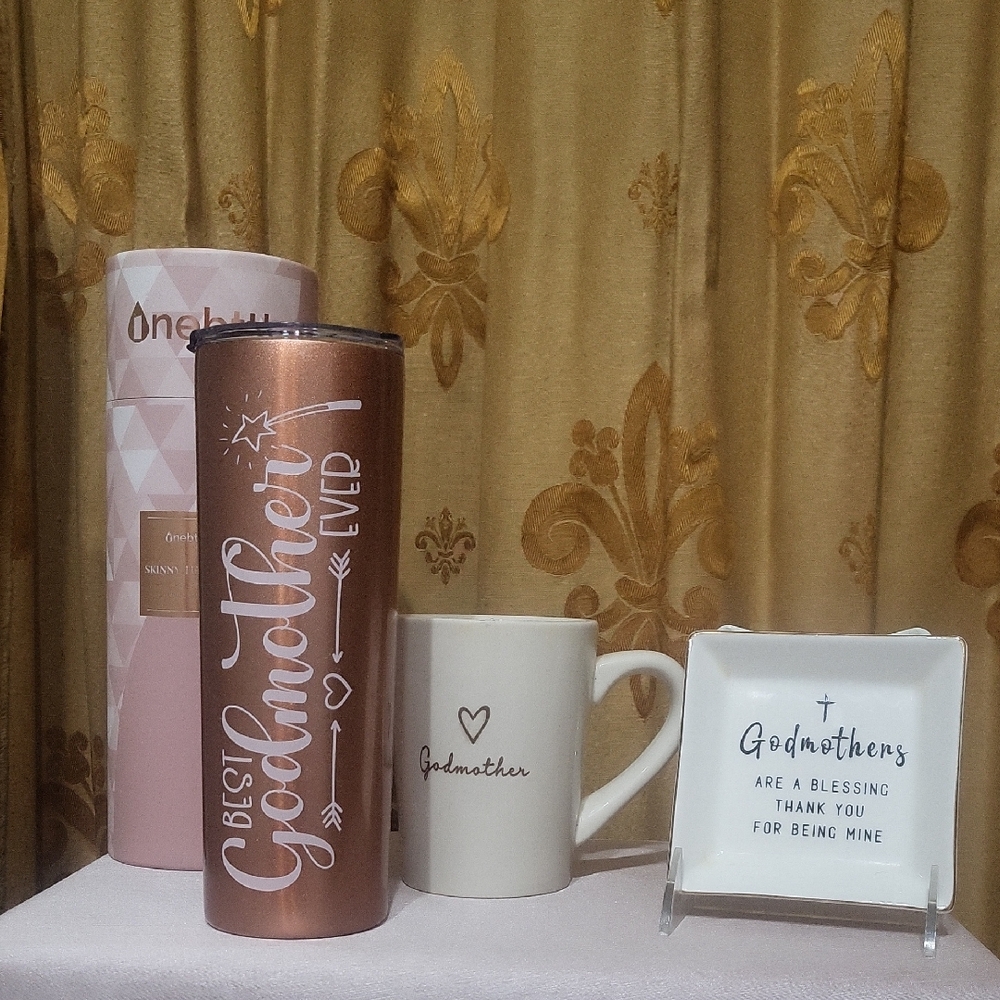 Godmother Tumbler, Mug & Ring Tray